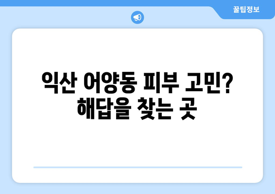 전라북도 익산시 어양동 피부과 추천| 꼼꼼한 진료와 친절한 서비스로 당신의 피부를 책임지는 곳 | 익산 피부과, 어양동 피부과, 익산 피부과 추천