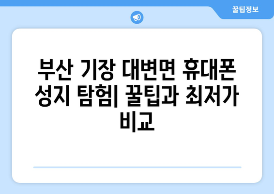 부산 기장 대변면 휴대폰 성지 좌표| 꿀팁 & 가격 비교 | 휴대폰, 싸게 사는 법, 최저가, 핫딜