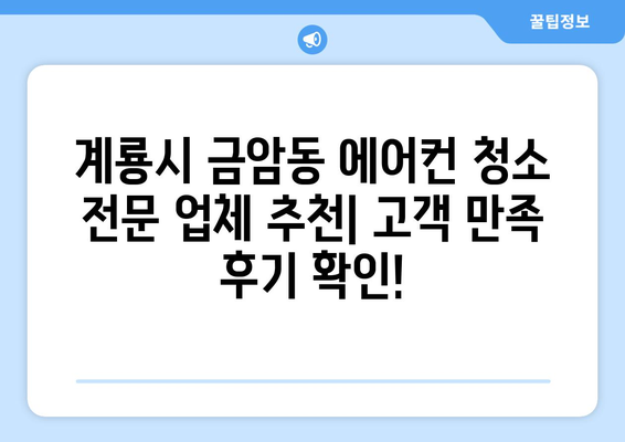 계룡시 금암동 에어컨 청소 전문 업체 추천| 깨끗한 공기를 위한 선택 | 에어컨 청소, 계룡시, 금암동, 전문 업체, 추천, 가격, 후기